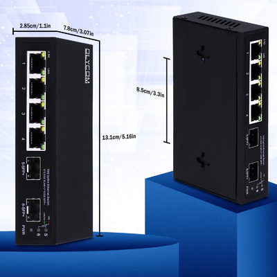 Commutateur ethernet 10g non géré 4 ports 2.5G avec ports 10G SFP+