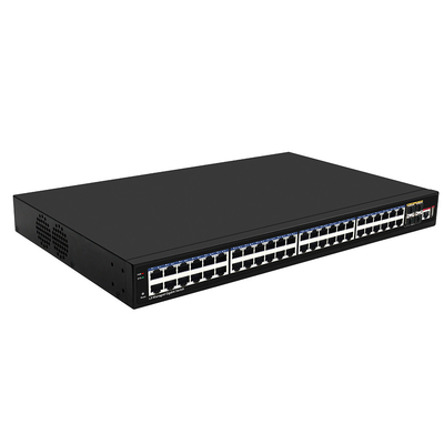 Commutateur réseau géré à 48 ports Gigabit L3 avec 10G Fiber Uplinks basé sur Realtek