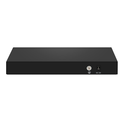8 ports 10G SFP+ Commutateur à fibre non géré 1G/2.5G Auto-adaptatif DC12V Support OEM