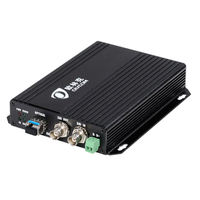 Convertisseur vidéo SDI à fibre optique SM LC 20 km