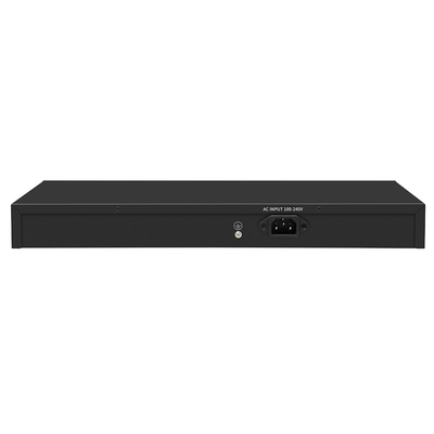 24 ports Gigabit Managed Switch avec 1G Fiber Uplink Layer 2 Géré de qualité commerciale