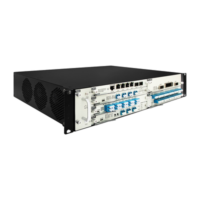 Système de transmission optique DWDM 19" 2U avec carte EDFA OTU DCM Système de transmission Wdm