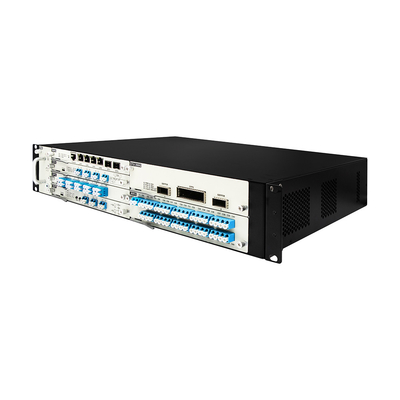 Système de transmission optique DWDM 19" 2U avec carte EDFA OTU DCM Système de transmission Wdm