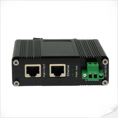 Injecteur industriel 90W 802.3bt PoE++ Gigabit DC12V DC24V DC48V