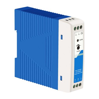 Alimentation Din 12V 20W 1.67A Plastique Entrée AC/DC CE UL Listée Qualité Industrielle