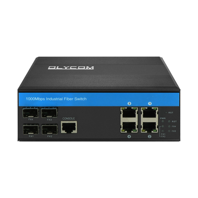 Commutateur Ethernet Gigabit 8 ports L2 géré pour réseau extérieur avec 4RJ45+4SFP
