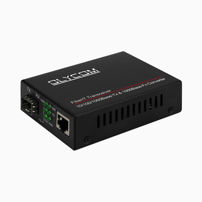 Convertisseur multimédia en fibres en Gigabit Convertisseur de fibres optiques SFP en RJ45