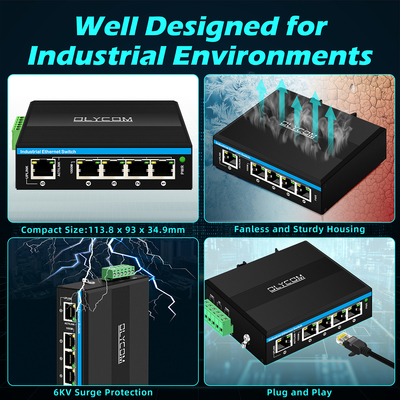 Commutateur Ethernet industriel certifié E-Mard