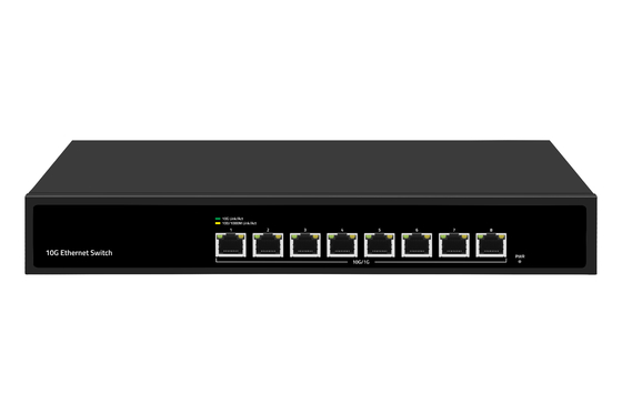 Commutateur Ethernet 8 ports 10G, 8 ports Ethernet 10G, prise en charge 100/1000M/2500M/5G/10G