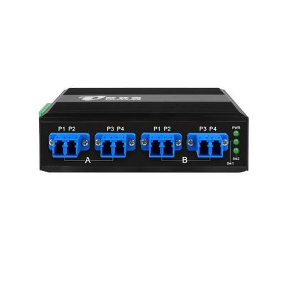 Commutateur de dérivation fibre 2x2B avec connecteur LC/SC et type de fibre SM/MM pour la protection de réseau optique