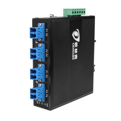Commutateur de dérivation fibre 2x2B avec connecteur LC/SC et type de fibre SM/MM pour la protection de réseau optique