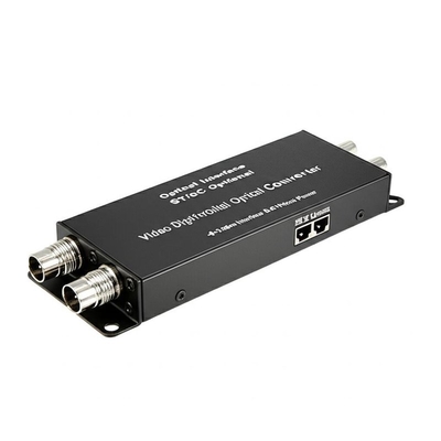 Interface optique ST/SC en option Convertisseur optique numérique vidéo avec interface vidéo BNC - Puissance de sortie -8-3dBm