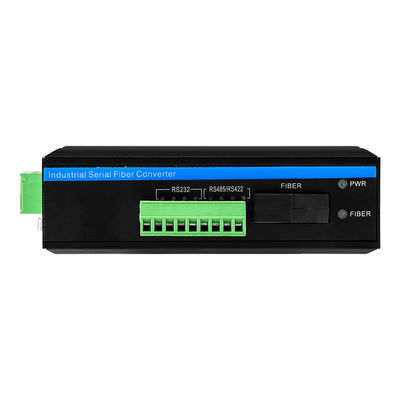 Convertisseur optique industriel RS485 RS422 RS485 Convertisseur série à fibre multimédia Modem à fibre optique