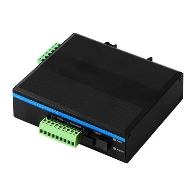 Convertisseur optique industriel RS485 RS422 RS485 Convertisseur série à fibre multimédia Modem à fibre optique
