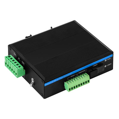 Convertisseur optique industriel RS485 RS422 RS485 Convertisseur série à fibre multimédia Modem à fibre optique