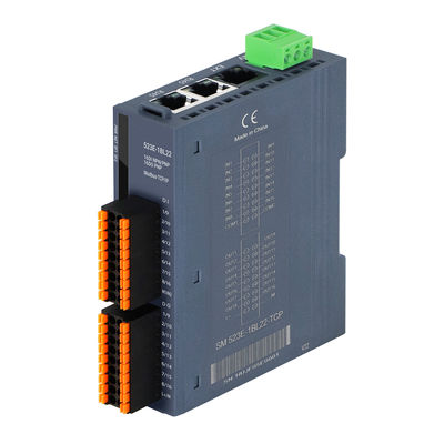Modbus-TCP bus PAL système d'entrée/sortie couplage extensible Contrôle industriel 16DI+16DO PNP DC24V Entrée 2RJ45 IP20