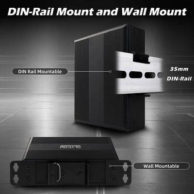 Commutateur Gigabit POE non géré, commutateur Ethernet, 120W poe af/at, Entrée d'alimentation DC48V