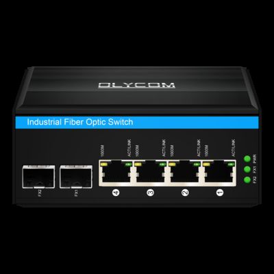 Commutateur Poe solaire à 6 ports, entrée DC12-48V, commutateur Ethernet industriel 120w pour énergie solaire/coffre/système VoIP/système de sécurité CCTV