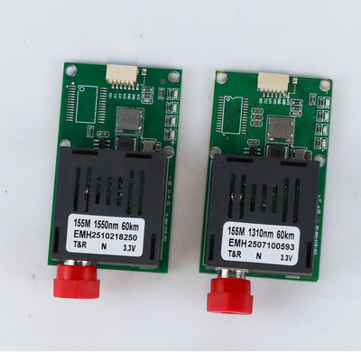 Module optique de drone NDAA conforme à la CE TTL Données FC/ST/SC Fibre20KM/40KM/60KM/80KM