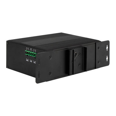 Commutateur Ethernet géré industriel 10 ports réseau Gigabit DC12V DC24V IP40