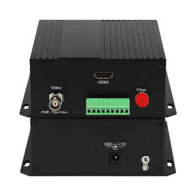 Convertisseur fibre optique vidéo HDMI 1080P Bidi RS422 Extender optique monomode DC12V CE