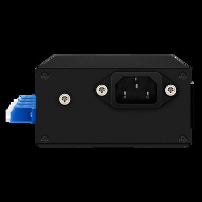 Commutateur de dérivation fibre optique AC/DC Double alimentation 2*2B LC SM/MM