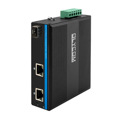 Commutateur Ethernet rapide à 4 ports non géré 155Mb/S Commutateur à fibre DIN Rail IP40 CE