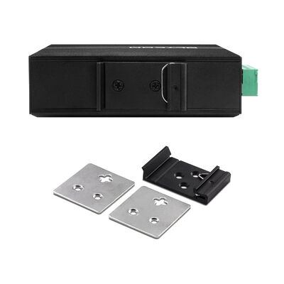 Commutateur industriel Edge 6 ports 10/100Mbps SFP Fibre non géré montage sur rail DIN certifié CE