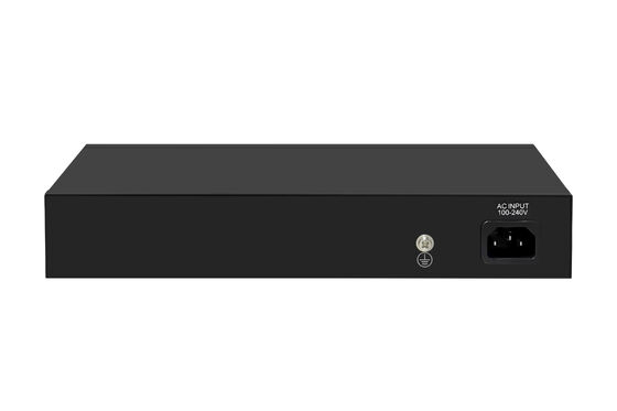 Commutateur Ethernet Gigabit 24 ports avec modes intelligents, type bureau sans ventilateur, entrée CA