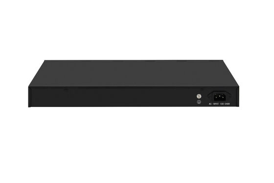 Commutateur Ethernet Gigabit 48 ports, liaisons montantes SFP fibre, non géré, montage en rack, entrée 220V, certifié CE
