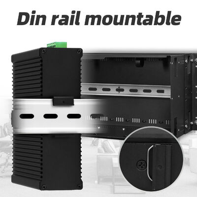 4*10G Ports Sfp+8*10/100/1000mbps 12 Port géré 10G Optical Bypass Poe Switch