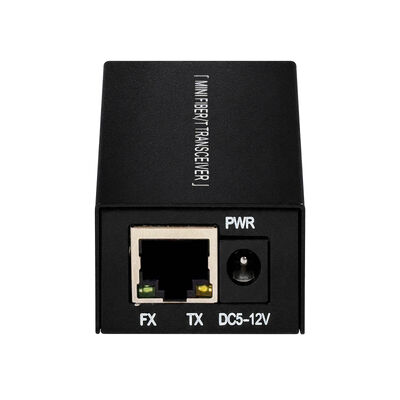 Convertisseur de médias en fibre optique mini Gigabit DC5V DC12V Compact Size 20KM Extension CE