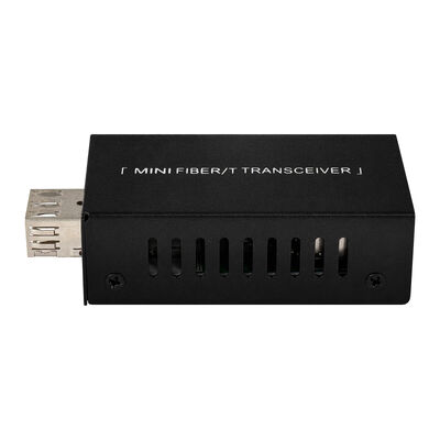 Convertisseur de médias en fibre optique mini Gigabit DC5V DC12V Compact Size 20KM Extension CE