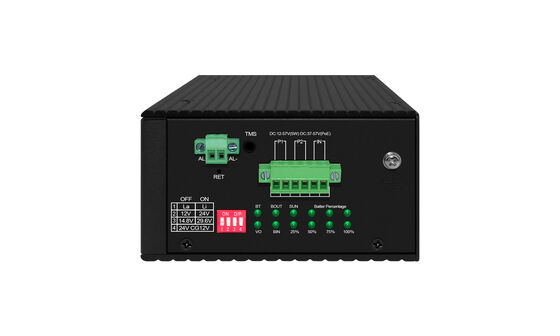 Commutateur solaire PoE géré industriel 4GE+2SFP 120W PoE MPPT Énergie hors réseau pour CCTV et réseau sans fil