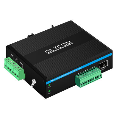 4 Fermeture du port de contact Transcepteur à fibre optique Bidi Transport pour la surveillance industrielle CE