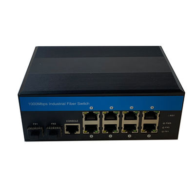 Le Web a contrôlé le commutateur de réseau gauche du commutateur 10 industriels de Gigabit Ethernet IM-FS280GW