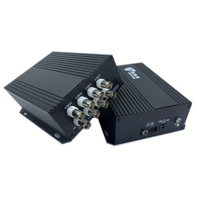 Convertisseur optique numérique multiplexeur vidéo analogique 8 ports sur câble coaxial DC5V DC12V CE