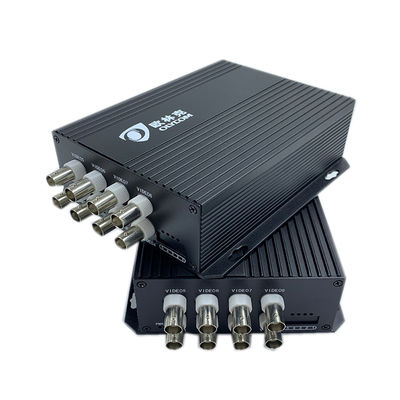 Multiplexeur analogue de convertisseur optique de Digital de vidéo de DC5V1A 8ch au-dessus de câble coaxial de liaison