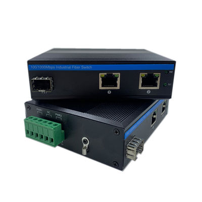 Commutateur réseau industriel Gigabit Fibre Din Rail 6KV Protection contre les surtensions IP40 Sans ventilateur Non géré
