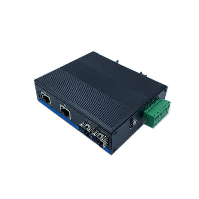 Port Ethernet 2 et 2 port industriel de SFP de commutateur de réseau de la CE 10/100Mbps