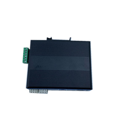 Commutateur réseau industriel 4 ports Gigabit SFP fibre optique Ethernet non géré rail DIN