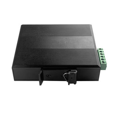 Transmission industrielle du convertisseur 10/100Mbps 40KM de médias d'Ethernet de fibre de FCC SFP