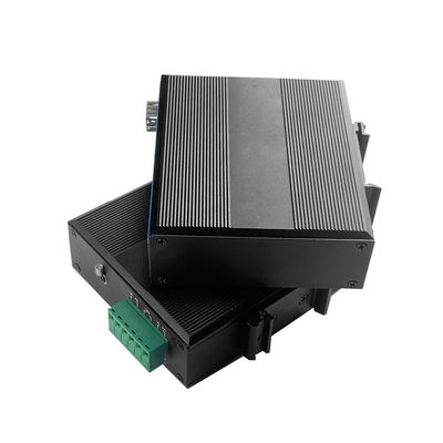 Transmission industrielle du convertisseur 10/100Mbps 40KM de médias d'Ethernet de fibre de FCC SFP