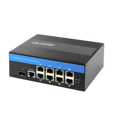 Commutateur industriel 12VDC 8 Ports, degré de protection IM-FS180GW Commutateur Ethernet Din Rail