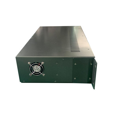 Châssis de rack pour convertisseurs de médias à 14 emplacements, 19 pouces, 2U, double AC220V pour convertisseurs de médias fibre, CE