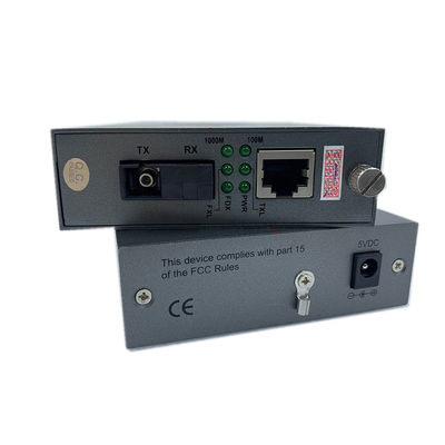 Convertisseur optique de détection automatique 10/100/1000Mbps de médias d'Ethernet de fibre de gigabit