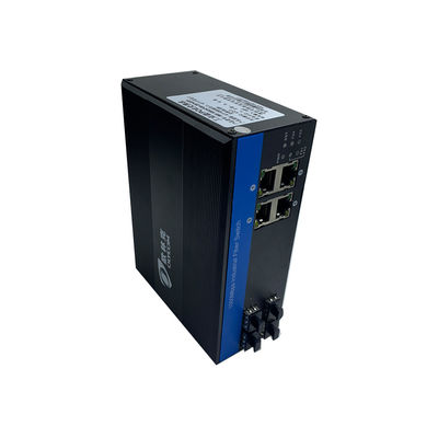 8 ports Gigabit Fiber Switch Réseau industriel SFP non géré CE IP40