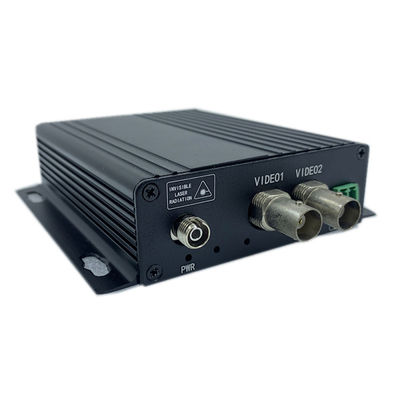 Convertisseur de fibre optique vidéo 1080P BNC avec RS485 FC de données sur fibre multimode DC12V CE