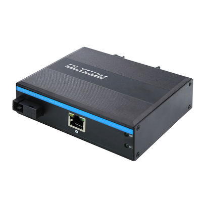 Convertisseur multimédia Ethernet industriel Gigabit SC WDM non géré Single Fiber Mini Size