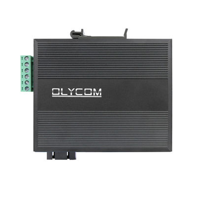 Convertisseur multimédia Ethernet rapide industriel SC Fibre fixe SM/MM Non géré 6KV CE